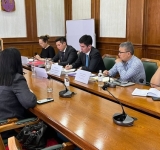 В КазНМУ состоялась встреча Ректора Марата Шоранова с представителями компании Johnson & Johnson