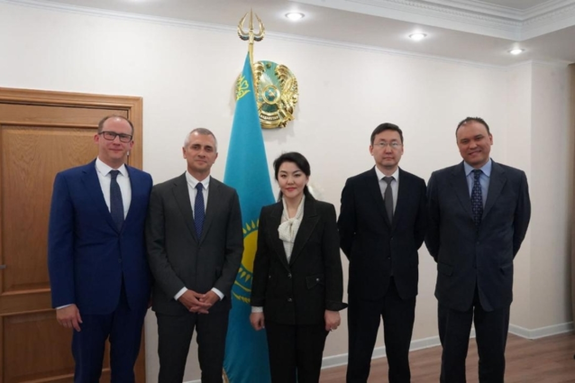 Министр здравоохранения РК Ажар Гиният провела встречу с региональным директором Pfizer