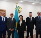 Министр здравоохранения РК Ажар Гиният провела встречу с региональным директором Pfizer